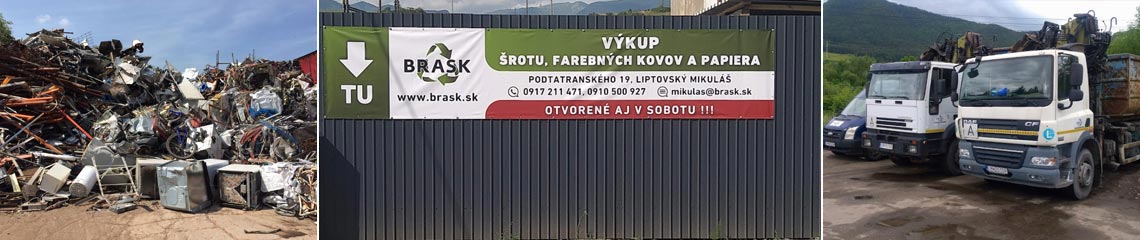 zberné suroviny Ružomberok